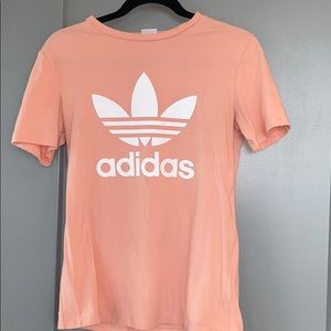 Adidas Blush pink t shirt